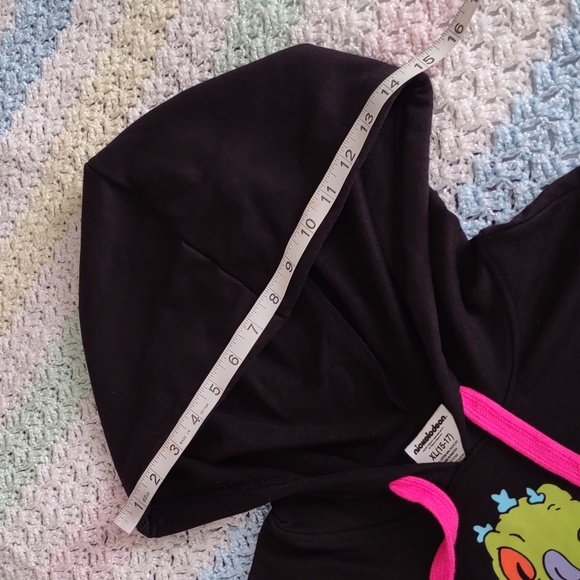 Rugrats XL(15-17) Black Graphic Hoodie - Picture 11 of 13